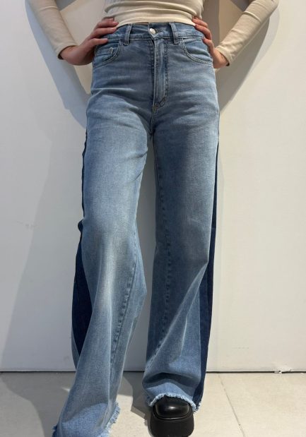 JEAN WIDE LEG PATCH