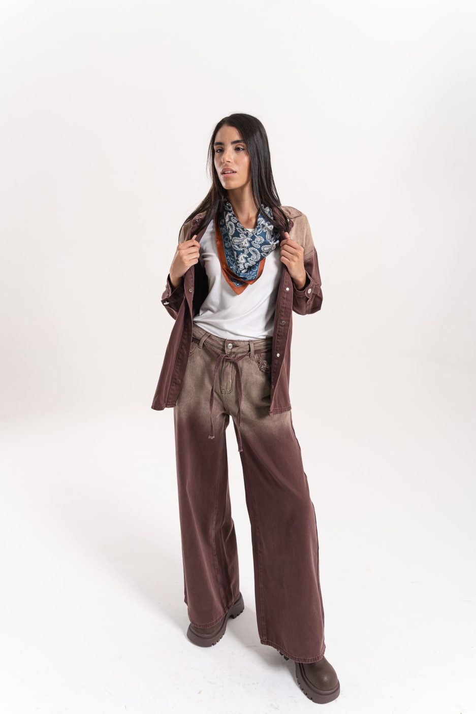 Rubbie JEAN WIDE LEG RUBBIE – Agustinas