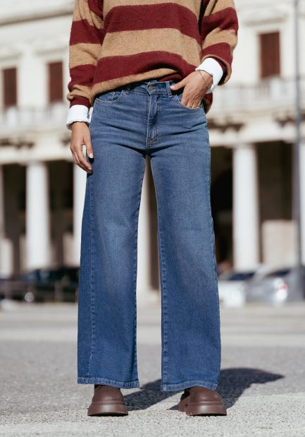 JEAN WIDE LEG MINT