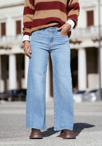 JEAN WIDE LEG MINT