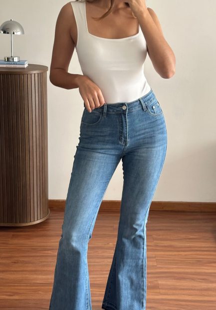 JEAN SEMI OXFORD BLUE ONNIE