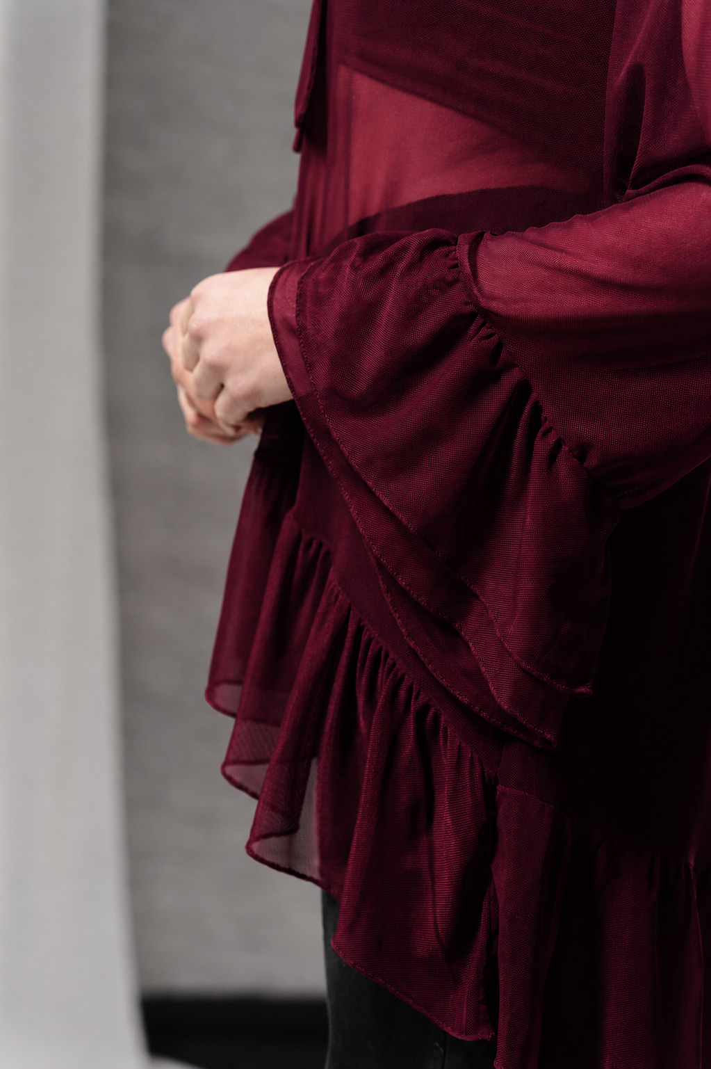 blusa bordo agustinas 2026 nostalgia